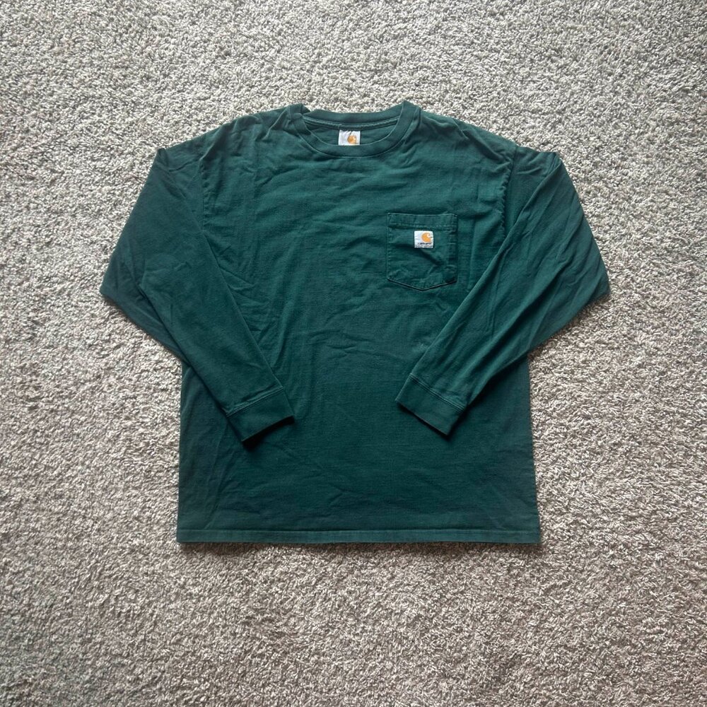 Green Carhartt Long Sleeve